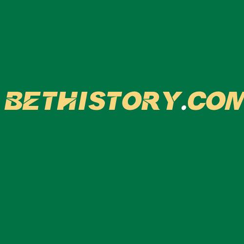 Logo da BETHISTORY